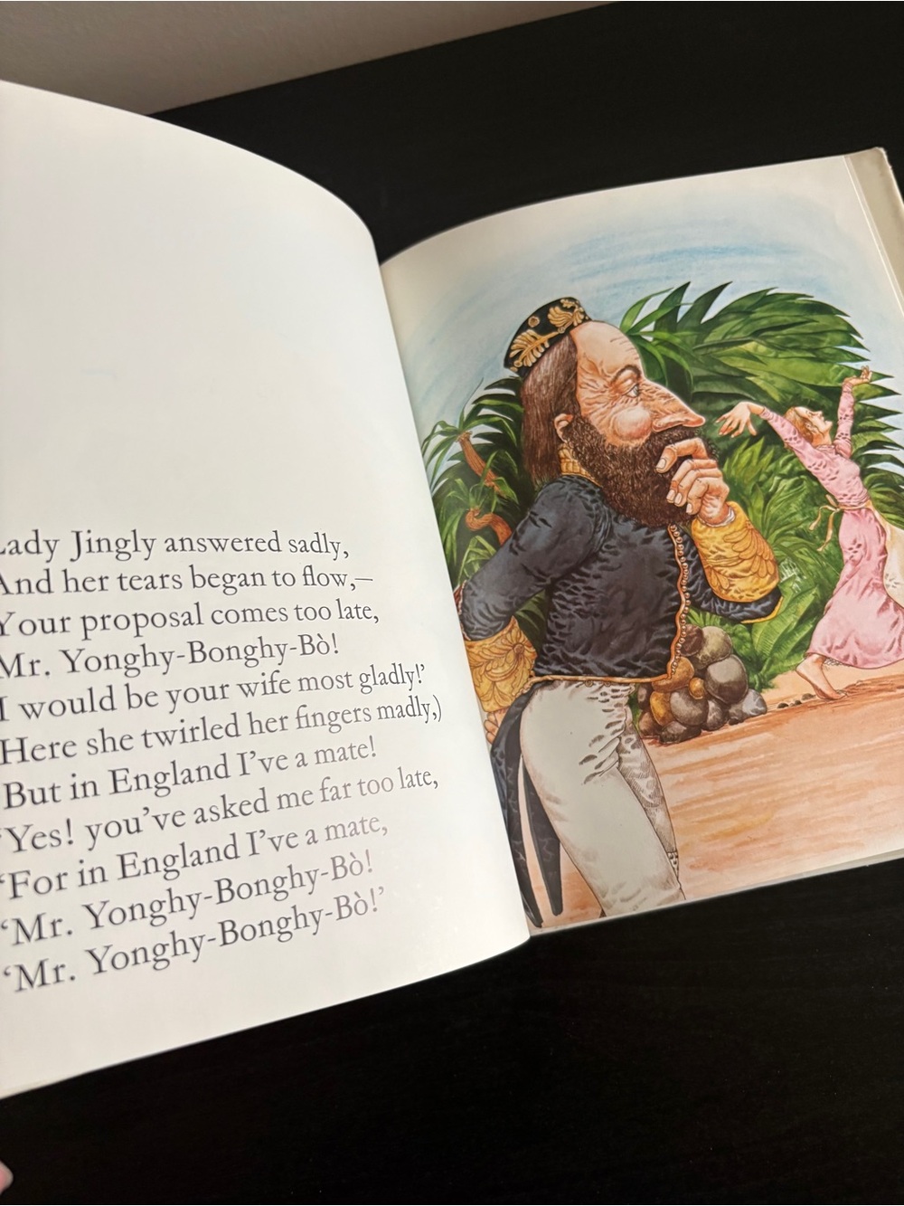 1980 The Courtship of the Yonghy-Bonghy-Bo Hardcover - Picture 8 of 8